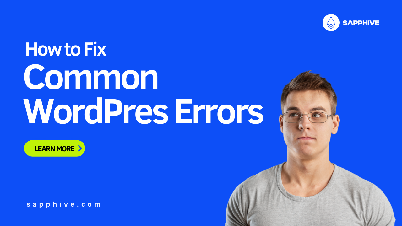 How to Fix Common WordPress Errors?